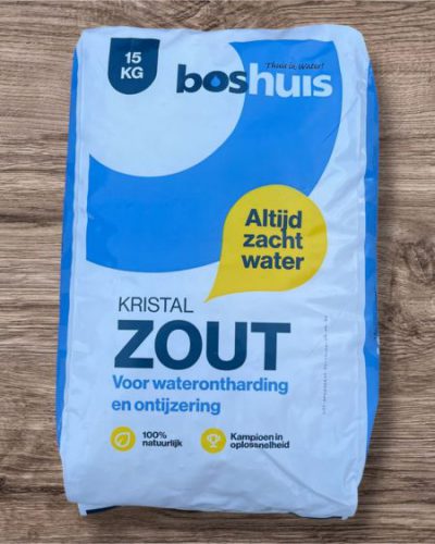 Boshuis Zoutkristallen 15 kg – 5 plus 1