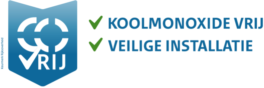 Koolmonoxide vrij banner - Van Veldhuisentechniek